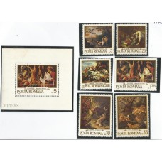 Romênia - Pinturas com Animais(DIV276C1)