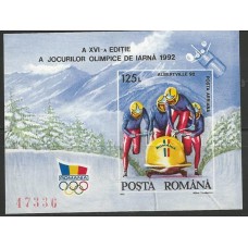 Romênia - Olimpíadas Inverno AlbertVille 92(ESP374A)