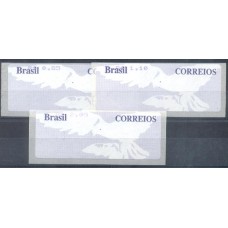 SE-56/8 - Pombas Brancas e Fundo Cinza SE-56/8 - Pombas Brancas e Fundo Cinza