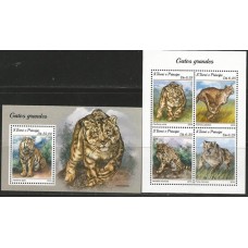 St.Tomé e Príncipe - Gatos Grandes/Felinos(FAU-S240)