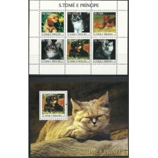 St.Tomé e Príncipe - Gatos e Câes (FAU-S232)