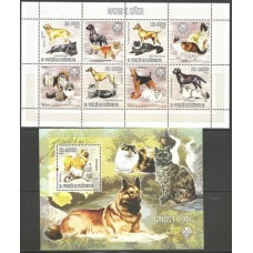 St.Tomé e Príncipe - Gatos e Câes(FAU-S230A)