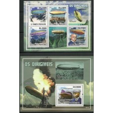 S.Tomé e Príncipe - Dirigíveis(TRAN-S012)