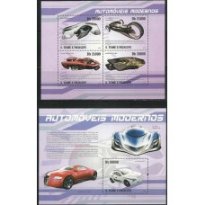 S.Tomé e Príncipe - Automóveis Modernos(TRAN-S002)