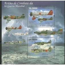 S.Tomé e Príncipe - Aviões 2º Guerra Mundial(TRAN-S004)