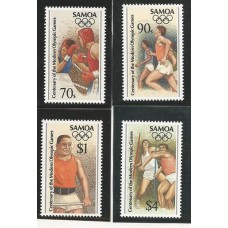 Samoa - Centenário dos Jogos Olímpicos Modernos(ESP375)