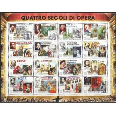 San Marino - Mºsica/4 Séculos de ºpera(DIV-SM07)