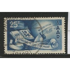 Alemanha (Sarre) - 277 - Ocup.Francesa/Admissão Conselho da Euro
