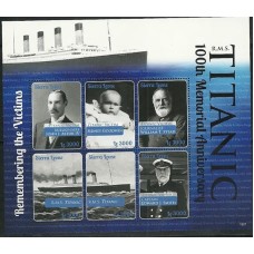 Sierra Leone -Vítimas do Titanic(TRAN-S048)