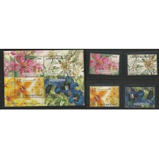 Singapura - Flores/Orquídeas/Emissão conjunta com a Suiça(FLO-SING03)