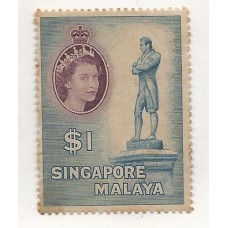 Singapura - 040 - Estátua Sir Raffles Singapura - 040 - Estátua Sir Raffles