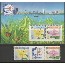 Singapura - Orquídeas(FLO-SING08)