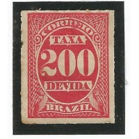 Taxa Devida (X-05) - Tipo Cifra ABN - Cor carmim Taxa Devida (X-05) - Tipo Cifra ABN - Cor carmim