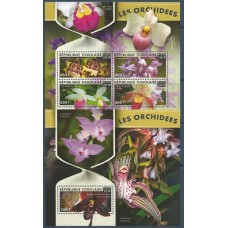 Togo - Orquídeas(FLO0208) Togo - Orquídeas(FLO0208)