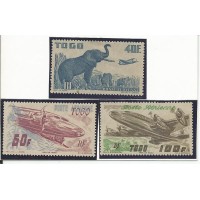 Togo - Ae 17/9 - Elefante/Aviões