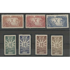 Turquia - 823/9 - 10 Anos da República Turquia - 823/9 - 10 Anos da República