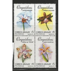 Uruguai - Orquídeas (FLO-URU01) Uruguai - Orquídeas (FLO-URU01)
