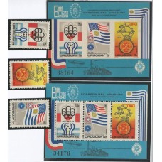 Uruguai - Olimpíadas Montreal 76 e Copa Futebol Argentina 78(ESP