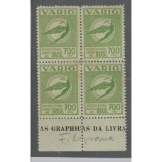 VARIG - V-39A - Quadra com Filigrana