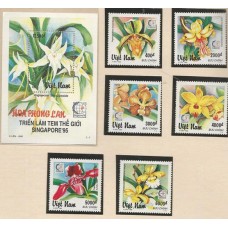 Vietnam - Orquídeas(FLO0213A) Vietnam - Orquídeas(FLO0213A)