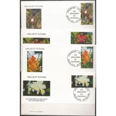 Wallis Et Futuna - FDC Orquídeas Wallis Et Futuna - FDC Orquídeas