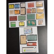 FAUNA  em cadernetas(LOTE40)