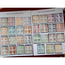 BRASIL - FOLHA ALBUM COM SELOS REGULARES(PB21)