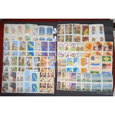 BRASIL - ANO COMPLETO 1982 QUADRAS(PB35)