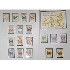 BORBOLETAS DE UGANDA(LOTE75)