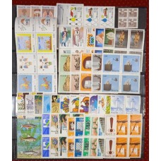BRASIL - ANO COMPLETO 1976 QUADRAS(PB34A)