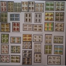 BRASIL - TEMÁTICA FLORA EM QUADRAS(PB61)