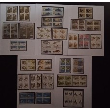 BRASIL - TEMÁTICA FAUNA EM QUADRAS I(PB62)