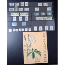 BRASIL - FOLDER DOS CORREIOS ECOLºGICA92(PB93)