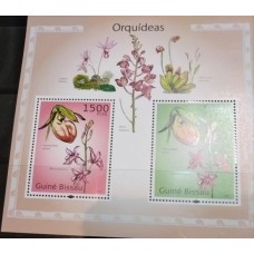Guiné-Bissau - Orquídeas(FLO-GB02) Guiné-Bissau - Orquídeas(FLO-GB02)