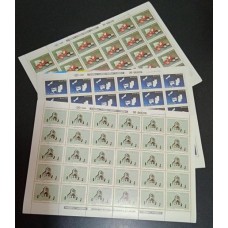 Folhas Natal 1988 C-1603/5(FOLHA32)