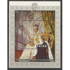 Zaire - 25 Anos Coroação Rainha Elizabeth II(DIV-Z002)
