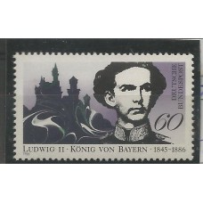 Alemanha Federal - 1113 - Rei Luis II da Baviera
