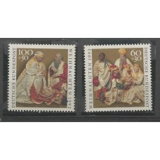 Alemanha Federal - 1471/2 - Natal/Obras de Maidburg