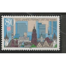 Alemanha Federal - 1549 - 1200 Anos de Francfort-sur-le-Main