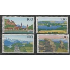 Alemanha Federal - 1572/5 - Paisagens da Alemanha