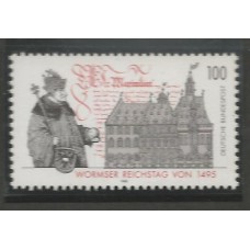 Alemanha Federal - 1605 - La Diºte de Worms