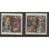 Alemanha Federal - 1663/4 - Natal/Vitraux