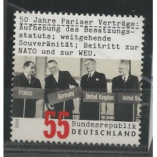 Alemanha Federal - 2284 - 50 Anos Tratado de Paris