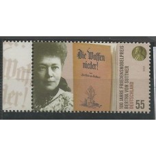 Alemanha Federal - 2320 - Literatura/Bertha Von Suttner