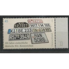 Alemanha Federal - 2374 - Recadastramento de Veºculos Automotores