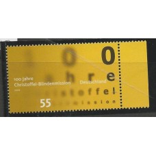 Alemanha Federal - 2493 - 100 Anos Christoffel-Blindenmission