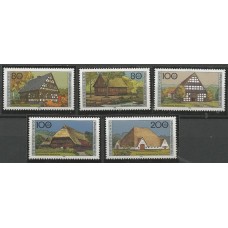 Alemanha Federal - 1715/9 - Casas de Fazenda tºpicas