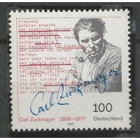 Alemanha Federal - 1725 - Autor Dramºtico Carl Zuckmayer