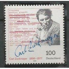 Alemanha Federal - 1725 - Autor Dramºtico Carl Zuckmayer