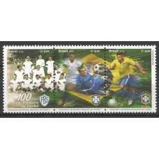 C-3370/72 - Centenário da Seleção Brasileira de futebol - 100 anos da CBF C-3370/72 - Centenário da Seleção Brasileira de futebol - 100 anos da CBF